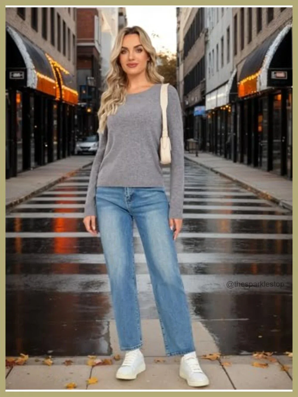 Women's Merino Wool Crewneck Sweater - Itch Free Lightweight Pullover